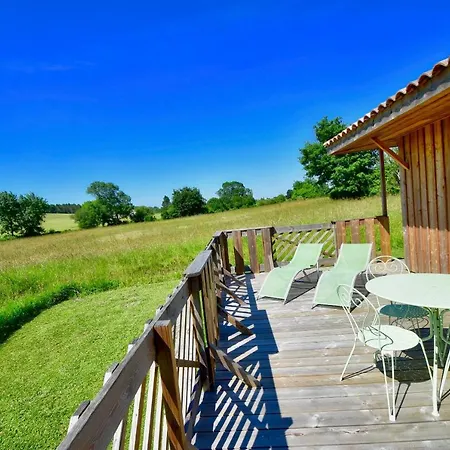 Chalets Casabella Casteljaloux Exterior photo